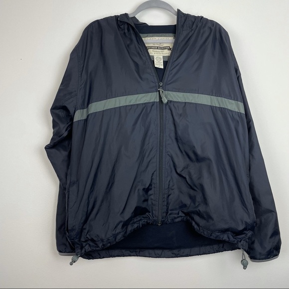 Eddie Bauer Blue Windbreaker Mens Size Medium - Picture 1 of 7